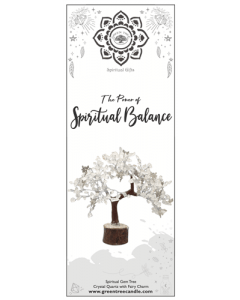 Gemstone Tree Crystal Quartz Spiritual Balance Large