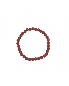Carneool kralen armband 6 mm