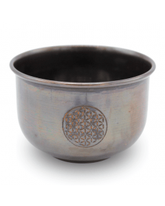 Offering Bowl Flower Of Life With Sand