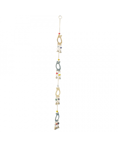 Hanging bells with Metal Owls