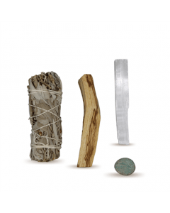 Energie reinigde smudge kit met Amazoniet