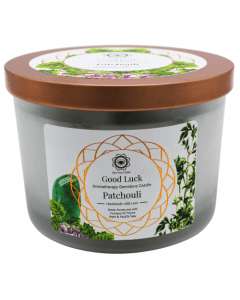 Green Tree Gemstone Candle Good Luck Patchouli 256g