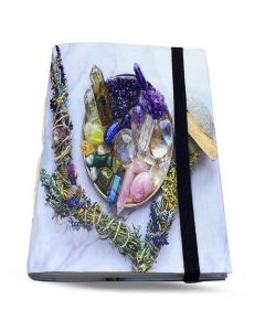 Power of Crystals Journal 15 x 10 cm
