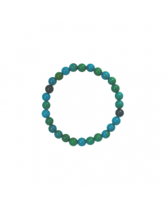 Chrysocolla kralen armband 6 mm