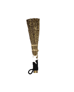 Broom with Metal Triple Moon