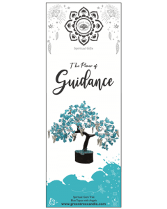 Gemstones Tree Blue Topaz Guidance Large