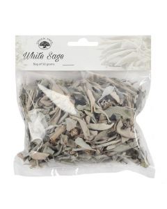 Green Tree White Sage Leaves 50 grams