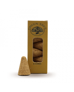 Green Tree Palo Santo Wood Powder Incense Cones