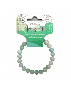 Amazonite Bead Bracelet 8 mm