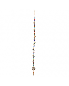 Hanging bells with Metal Pentacle