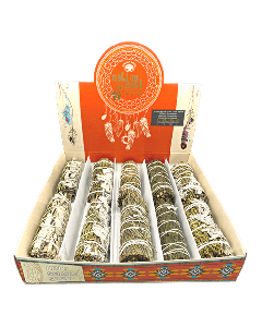 Native Soul Sacred Smoke Sage 10 Pieces with Display