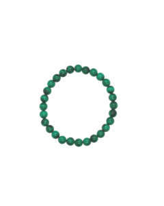 Pulsera de Cuencas Malaquita 6 mm