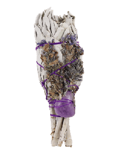 Witte Salie met Amethist