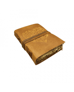 Leren Notitieboek Hart Design