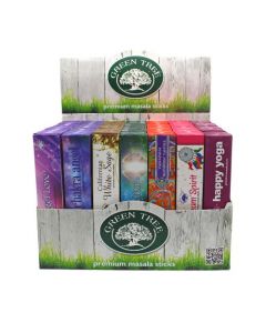 Green Tree Incense Display 4 (84 pieces)