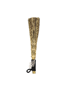 Broom with Metal Fatima Hand