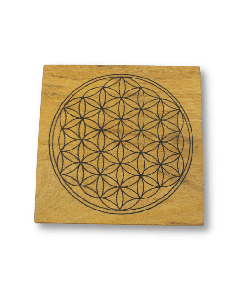 Palo Santo Oplaadplaat Vierkant