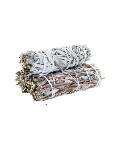 White Sage & Royal Sage Smudge Stick 10cm