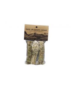 Smudge Mini Variatie Pak - Salie/Bijvoet/Cedar
