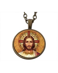 Lucky Pendant Jesus Christ 22mm