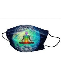 Yogi Mondkapje 7 Chakra's Meditation