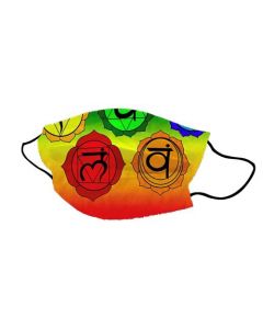 Yogi Mondkapje 7 Chakra Signs