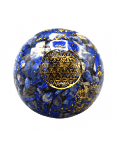 Orgoniet Bal lapis met Flower of Life