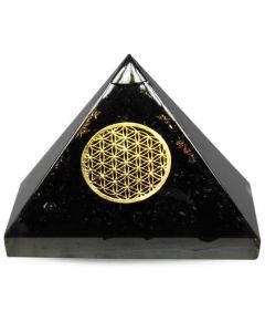 Orgoniet Piramide Shungiet Bloem des Levens 70 mm