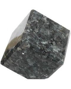 Rotating Cube Larvikite 5cm