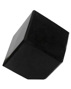 Draaiende Kubus Zwart Toermalijn 5cm
