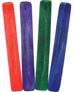 Houten Plankje Wierookbrander in 4 Kleuren