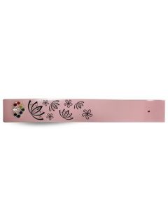 Roze Houten Wierookbrander met Lotus
