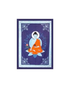 TAPESTRY- COTTON MEDECINE BUDDHA 58x82