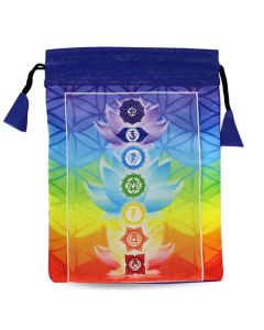 Chakras Printed Bag  15x20cm
