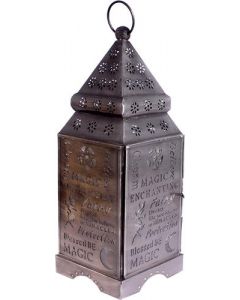 Lantaarn Magic Zilver Antique 12 X 4.5 In