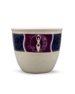 Smudge Bowl Ceramic Goddess Small