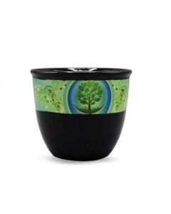 CERAMIC SMUDGE HOLDER LARGE- TREE OF LIFE