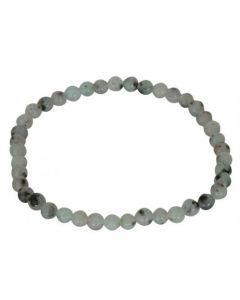 Armband van Kiwi Jaspis (4mm)