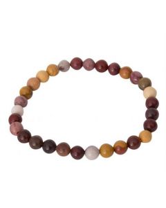 Mookaiet steen kralen armband 6 mm