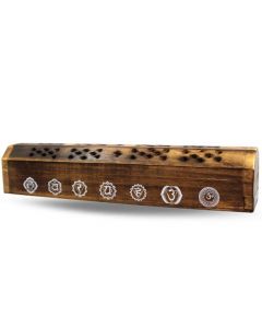 Green Tree 7 Chakra Houten Doos Wierookbrander