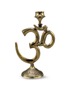 Brass Ohm Incense Burner 