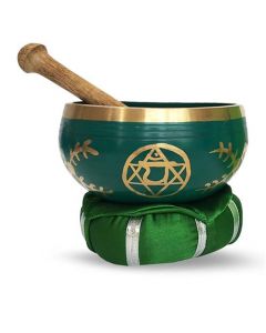 Klankschaal set Hart Chakra 12cm