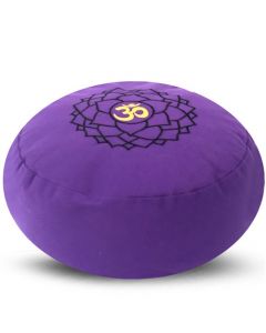Meditatiekussen Kruin Chakra 36x17cm