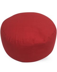 Meditatiekussen rood 36x17cm