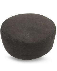 Meditatiekussen stonewash grijs 36x17cm
