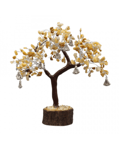 Edelsteenboom met Lachende Boeddha 300 Edelstenen - Reflecting