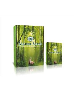 Green Tree Mother Earth Backflow Incense Cones (set of 12)