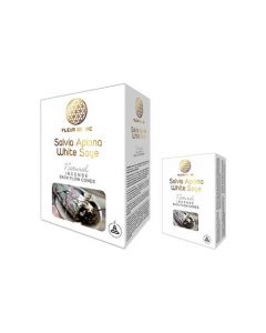 Fleur de Vie backflow Salvia Apiana witte salie wierookkegels