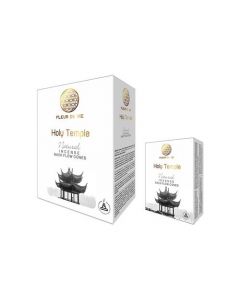 Fleur de Vie backflow Holy Temple wierookkegels