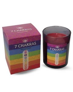 Geurkaars 7 Chakras 210gr.